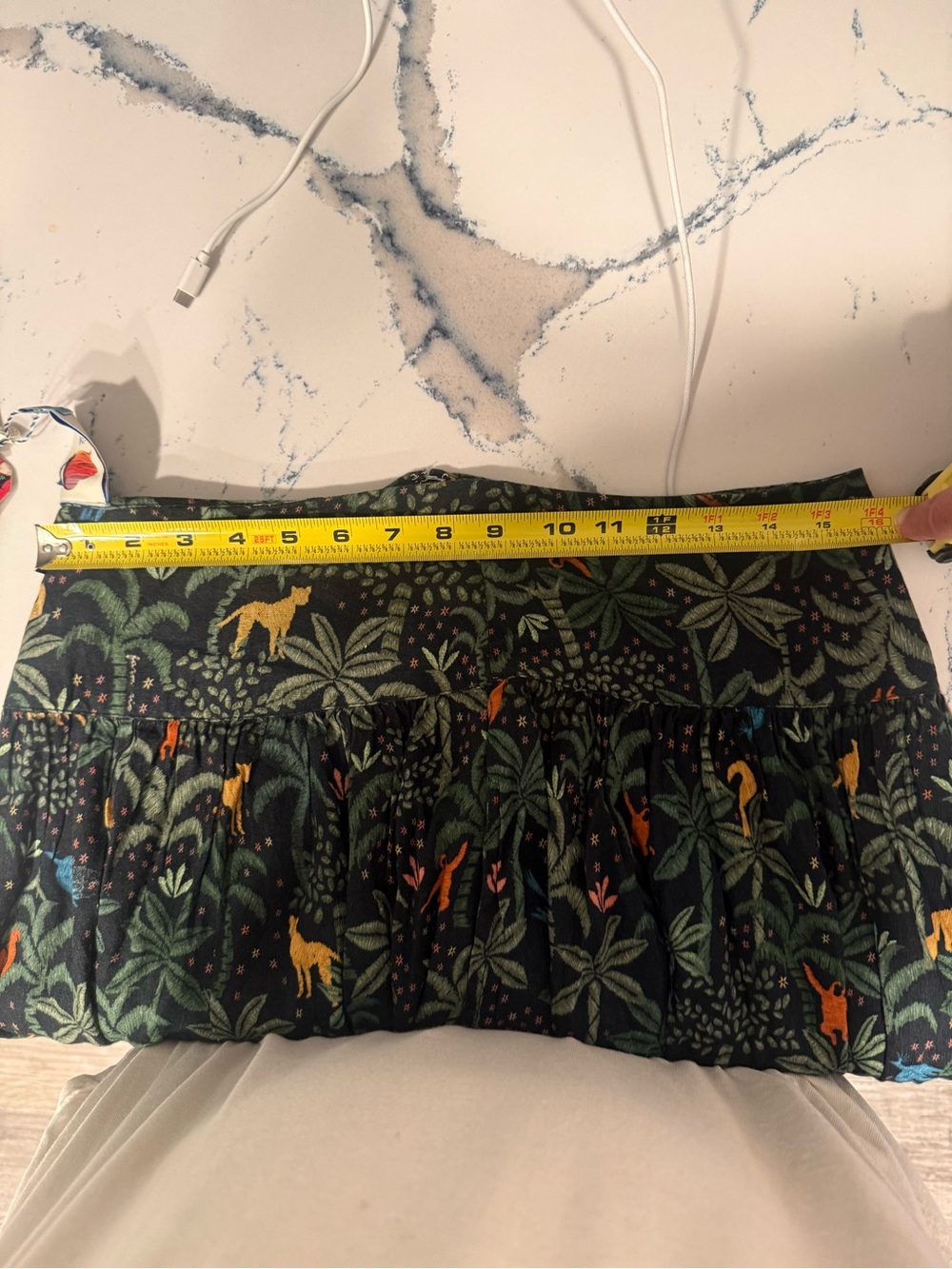 Farm Rio for Anthropologie Jungle Themed Maxi Skirt NWT Large - Picture 3 of 3